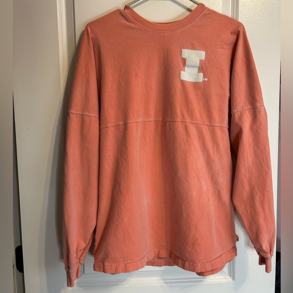 Venley UIUC Spirit Jersey University of Illinois Orange Size M